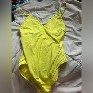 Yellow maree maree bathing suit